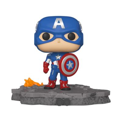 Фигура FUNKO POP! DELUXE CAPTAIN AMERICA (ASSEMBLE) - AVENGERS